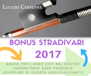 Bonus Stradivari 2017