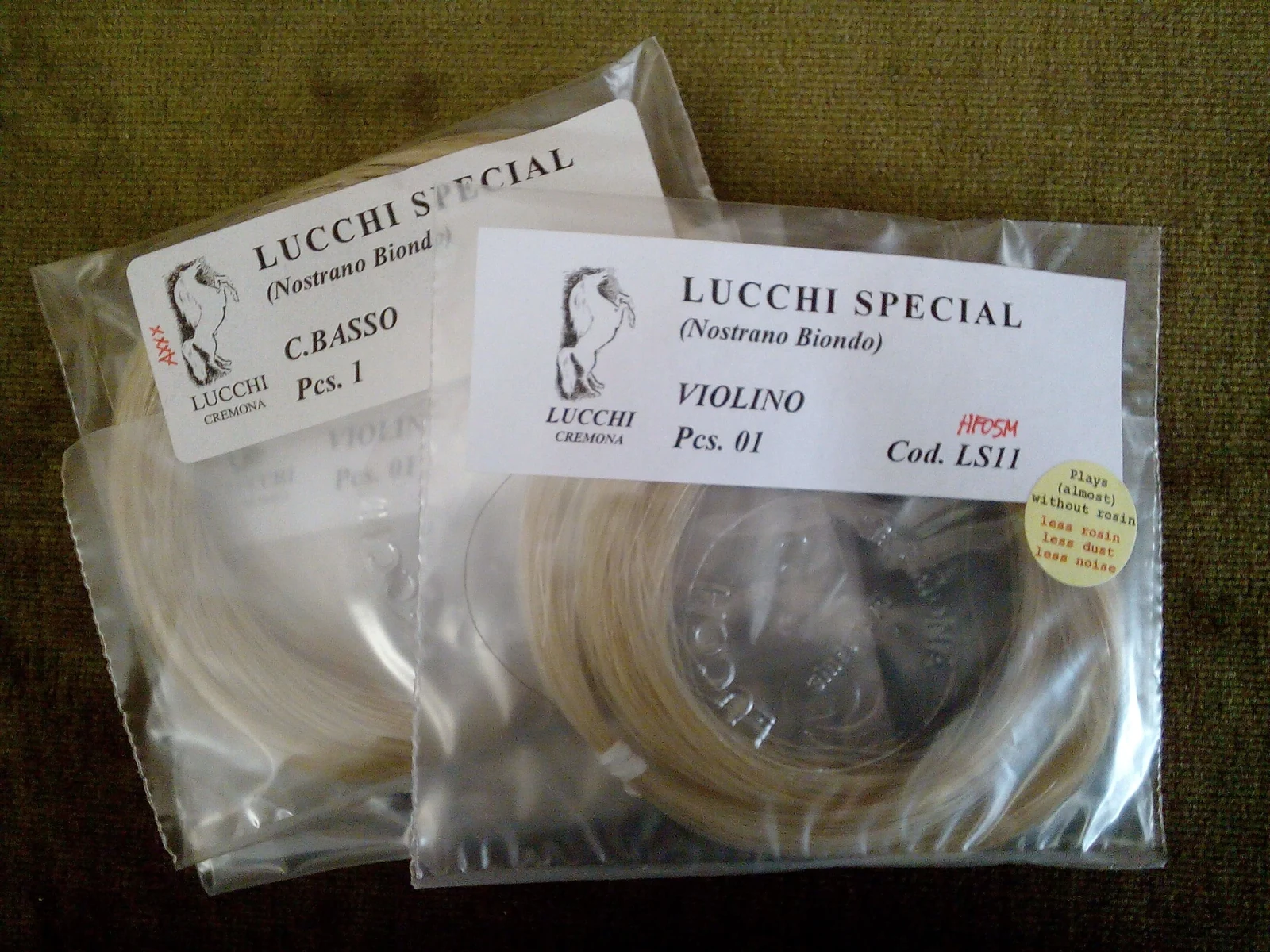 Confezioni di crini LucchiSpecial per singole incrinature