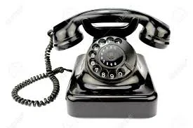 Telefono da tavolo in bachelite