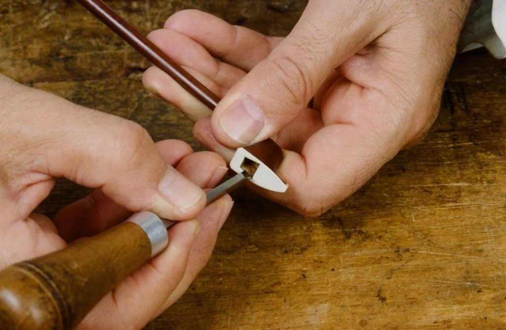 Lavorazione della mortasa nella testina
